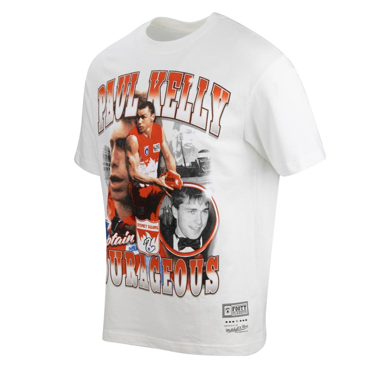 Sydney Swans Mitchell & Ness 150 Paul Kelly Tee