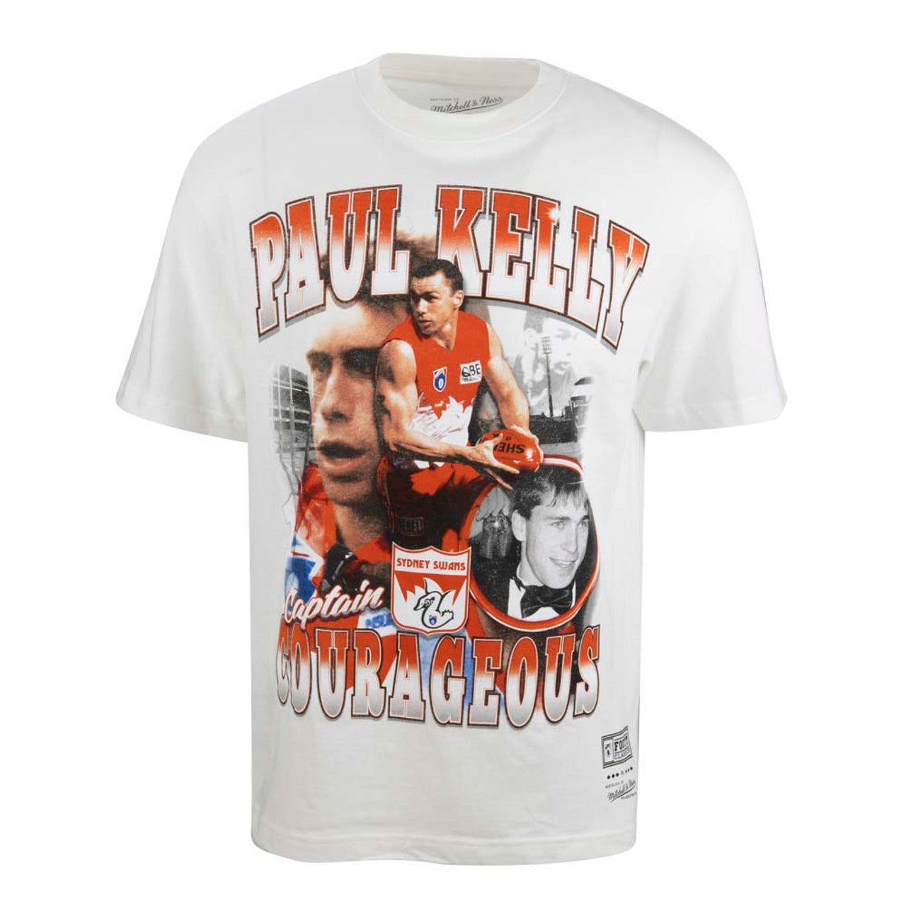 Sydney Swans Mitchell & Ness 150 Paul Kelly Tee