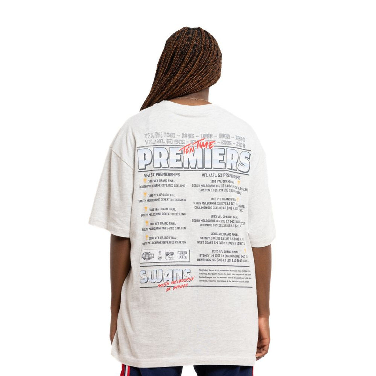 Sydney Swans Mitchell & Ness Adults Best Of The Best Tee