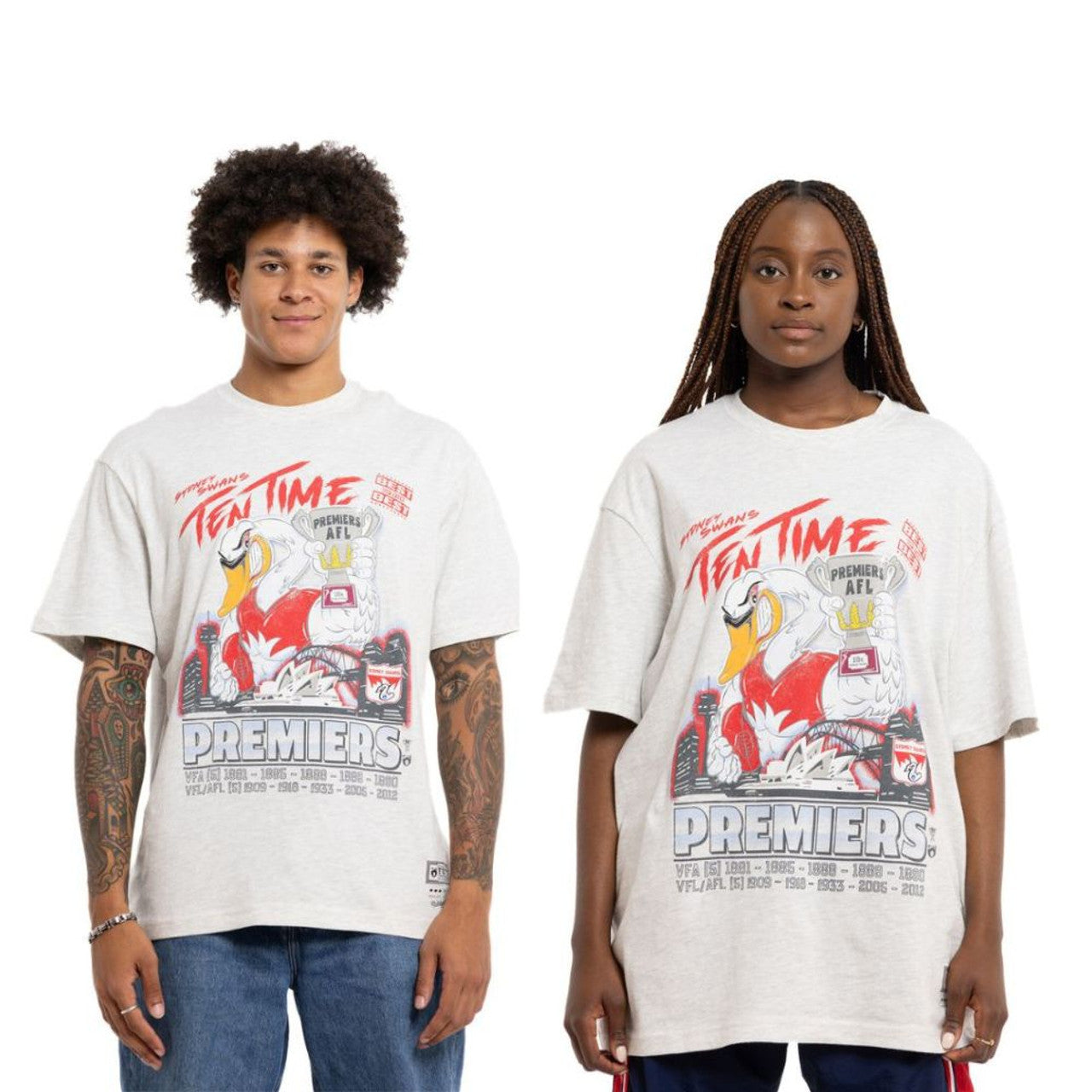 Sydney Swans Mitchell & Ness Adults Best Of The Best Tee