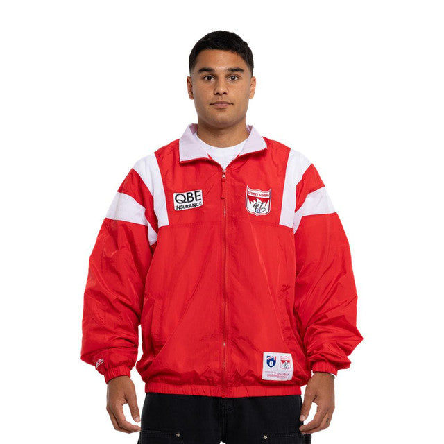 Sydney Swans Adults Zip Thru Spray Jacket