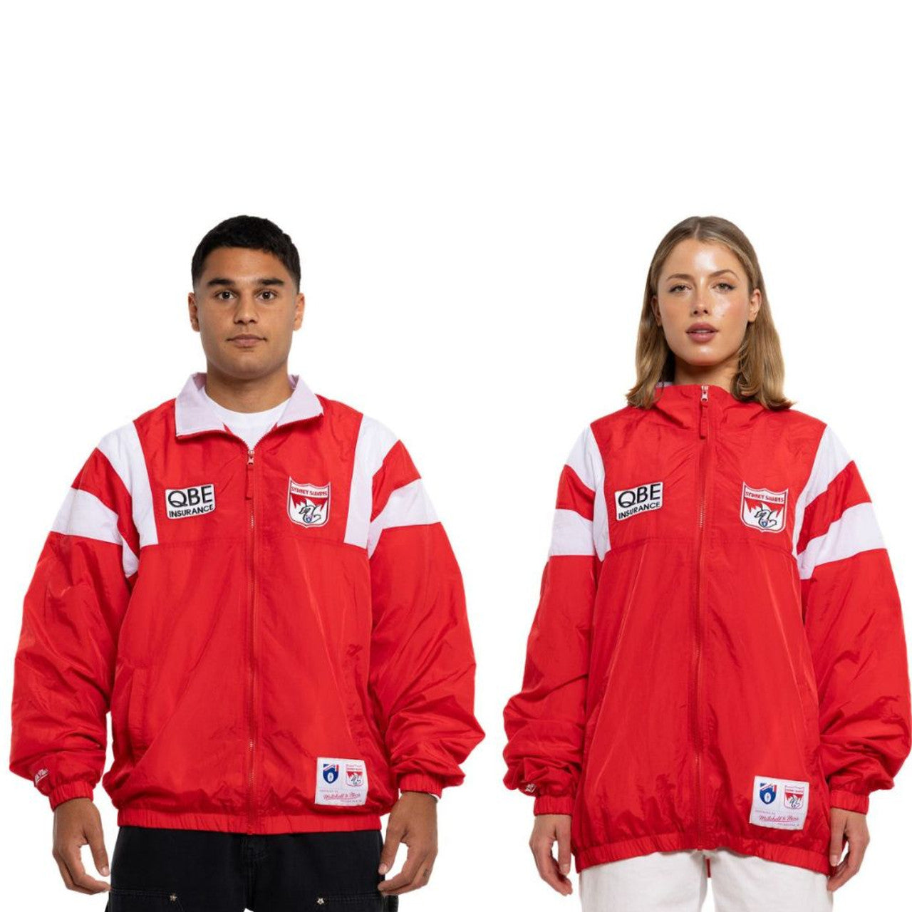 Sydney Swans Adults Zip Thru Spray Jacket