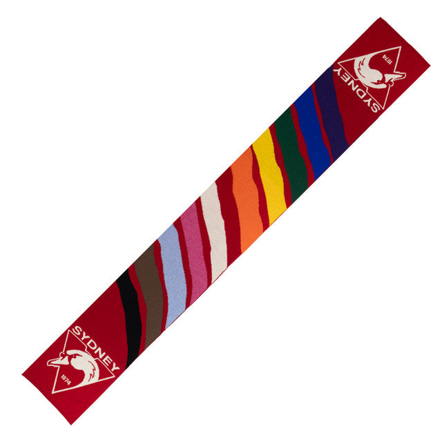 Sydney Swans Progress Pride Wool Scarf