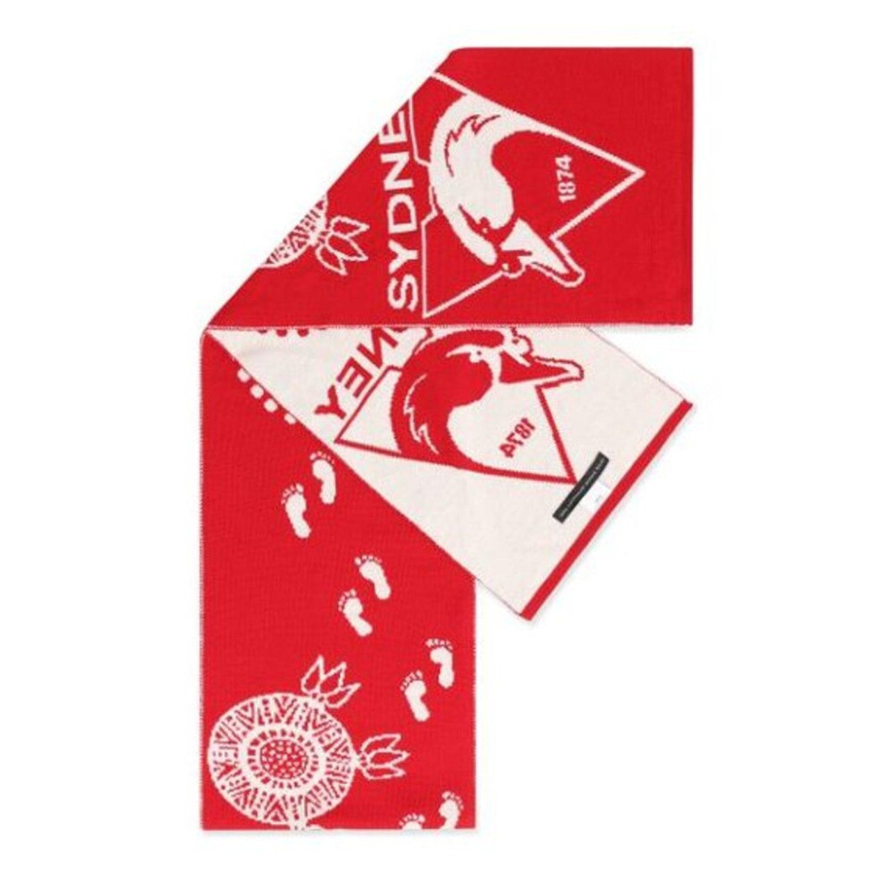 Sydney Swans Indigenous Merino Wool Scarf