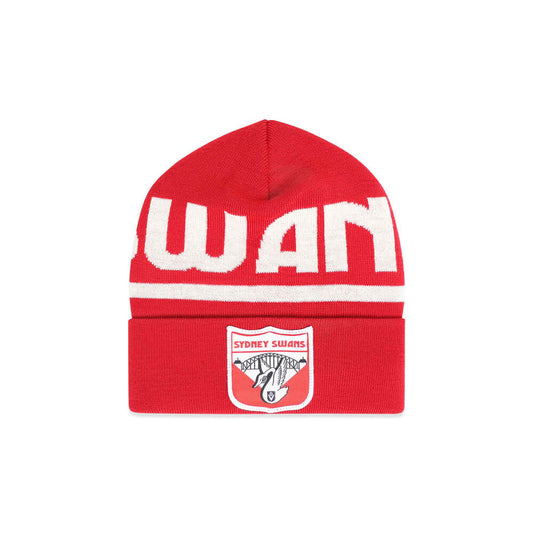 Sydney Swans 2023 Merino Wool Throwback Beanie