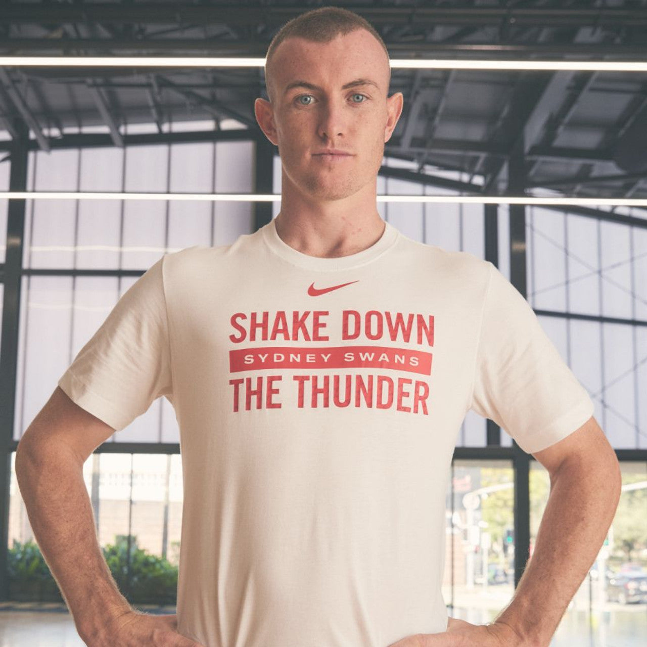 Sydney Swans Nike Shake Down The Thunder Tee