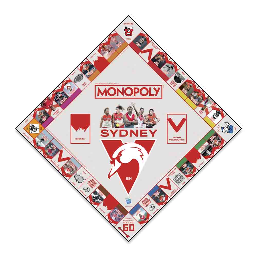 Sydney Swans 150th Anniversary Monopoly Game